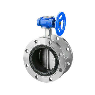 D341J蜗轮衬胶法兰蝶阀